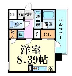 Metrosa南森町（メトローサ南森町）の物件間取画像